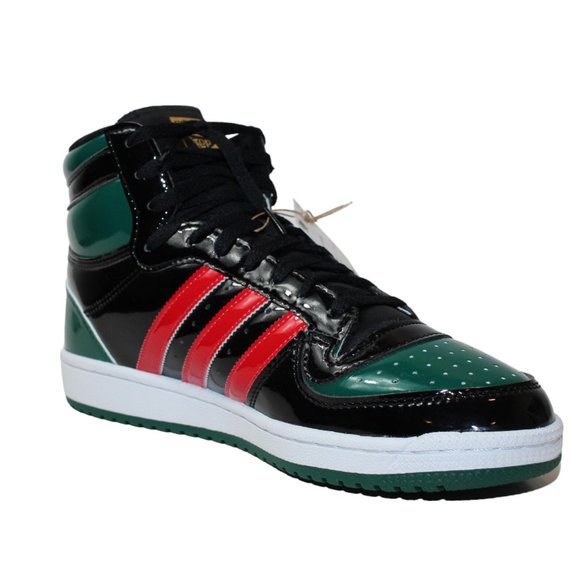 Adidas Basketball Shoe Top Ten RB Black/Red/Green Men's 10 NEW! - Picture 9 of 12